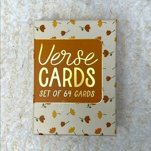 Verse Cards 64 prayer reflection card bible verbs